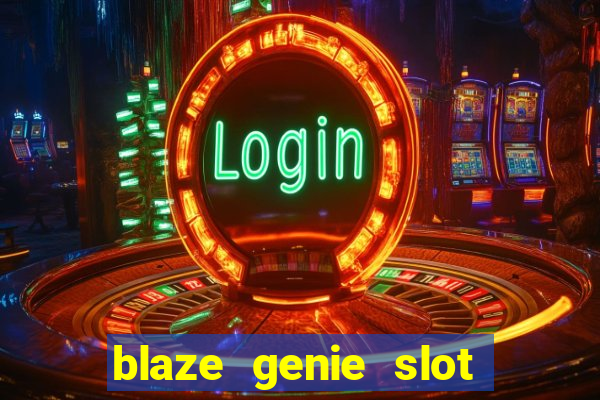 blaze genie slot paga mesmo