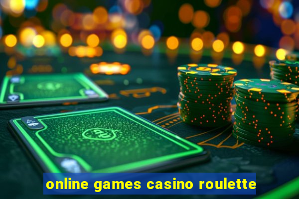 online games casino roulette