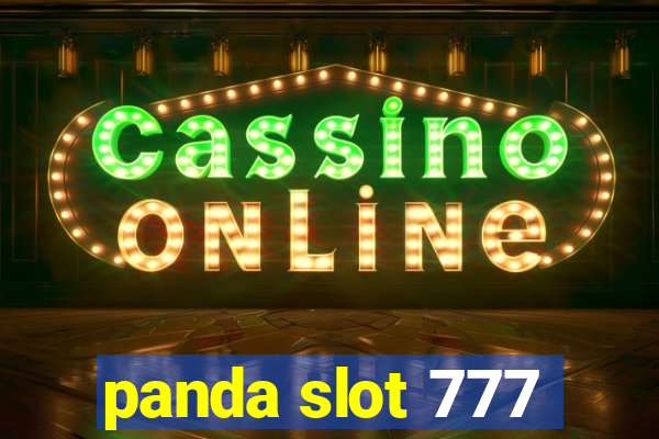 panda slot 777