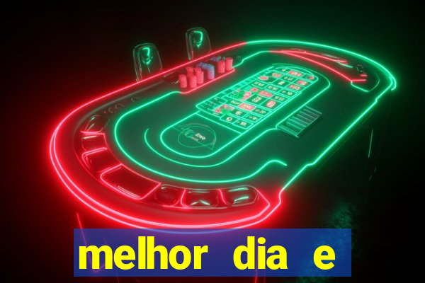 melhor dia e horario para jogar fortune tiger