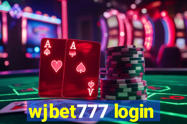 wjbet777 login