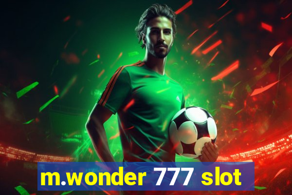 m.wonder 777 slot