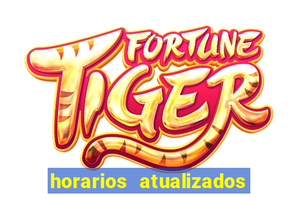 horarios atualizados do fortune tiger