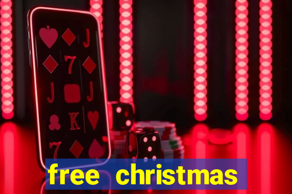 free christmas bingo cards