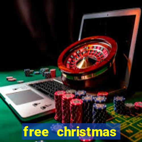 free christmas bingo cards