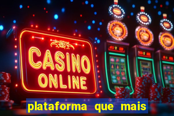 plataforma que mais paga no fortune tiger