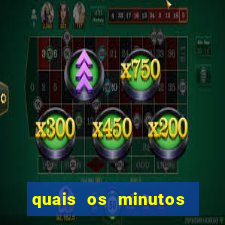 quais os minutos pagantes do fortune tiger