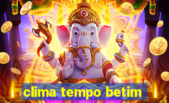 clima tempo betim