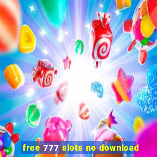 free 777 slots no download