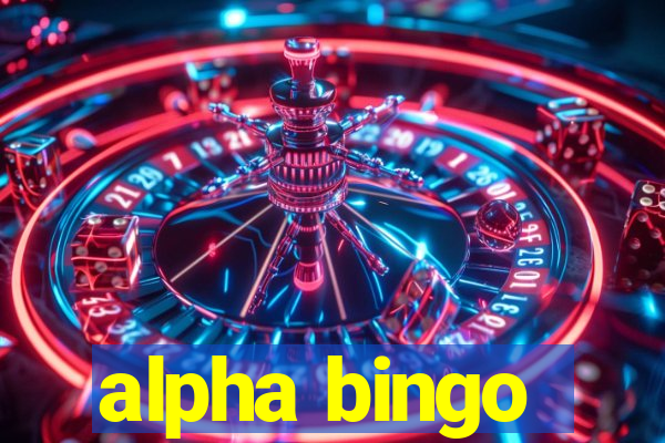 alpha bingo