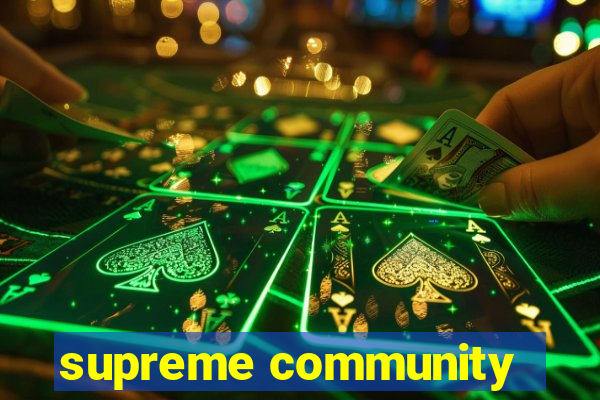 supreme community