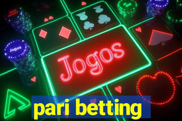 pari betting