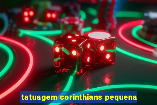 tatuagem corinthians pequena