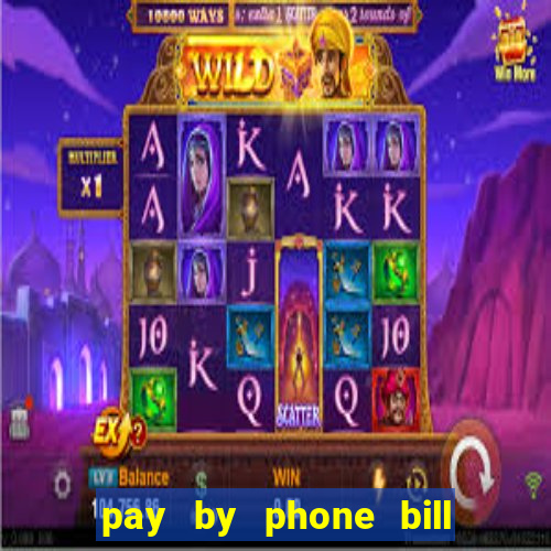 pay by phone bill bingo uk