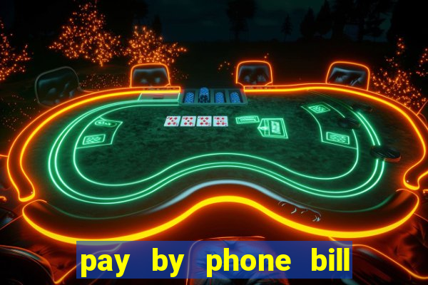 pay by phone bill bingo uk