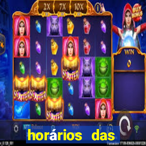 horários das plataformas de jogos