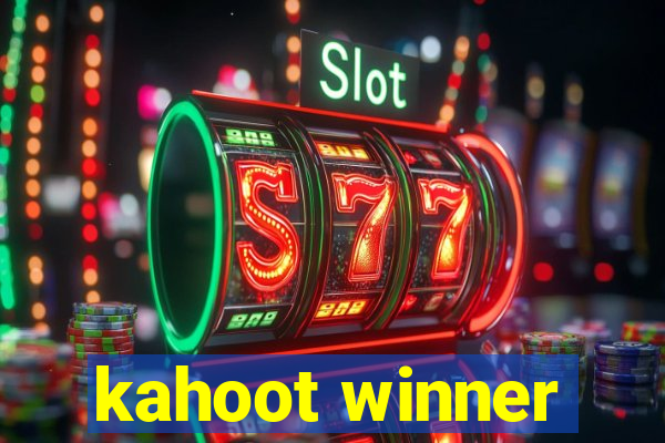 kahoot winner