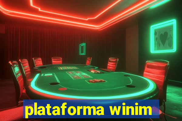 plataforma winim