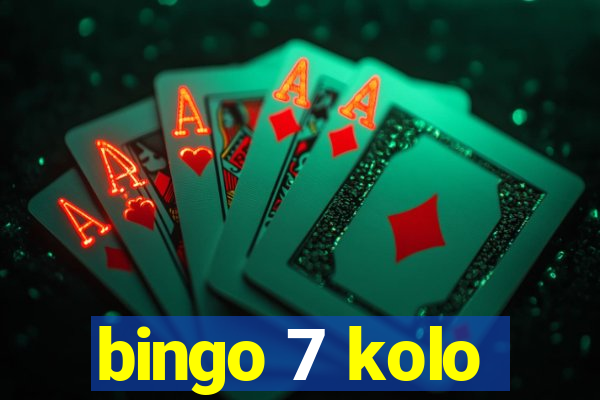 bingo 7 kolo