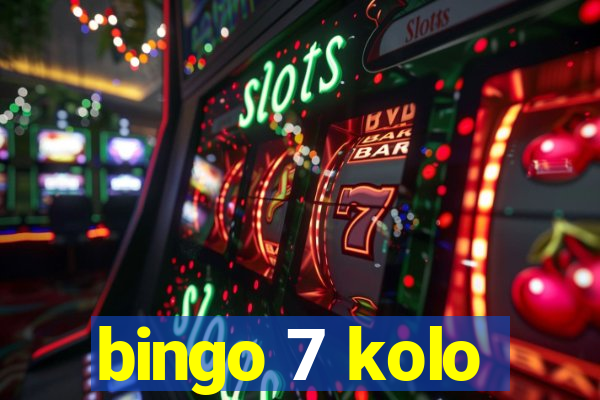 bingo 7 kolo