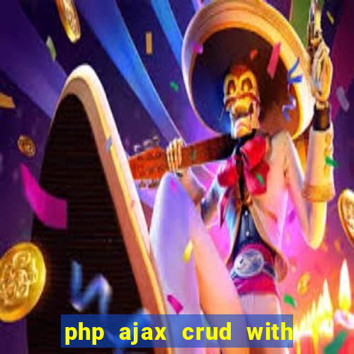 php ajax crud with datatables and bootstrap modals