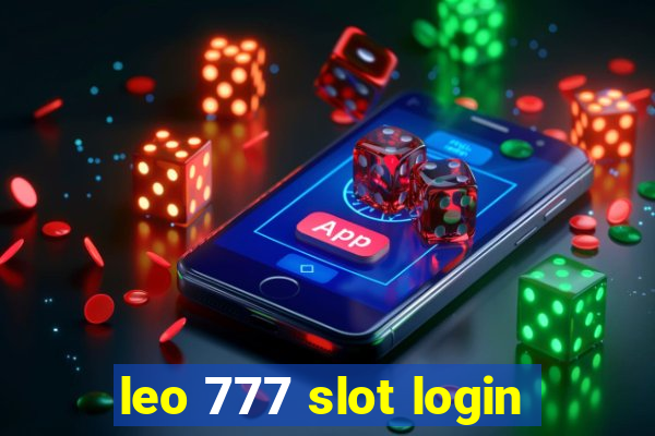 leo 777 slot login