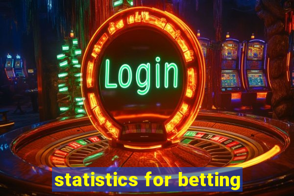 statistics for betting