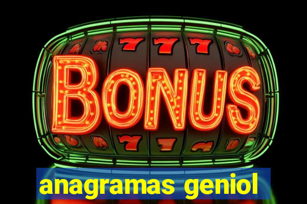 anagramas geniol