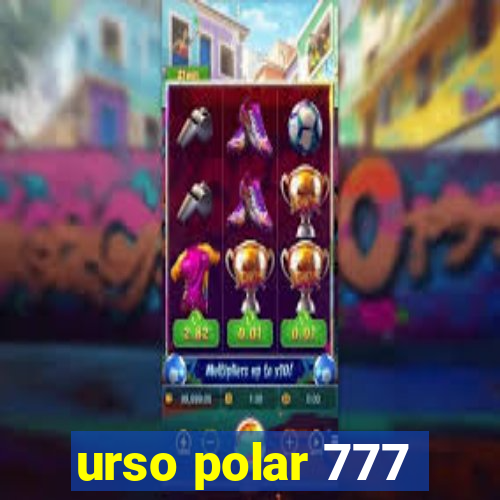 urso polar 777