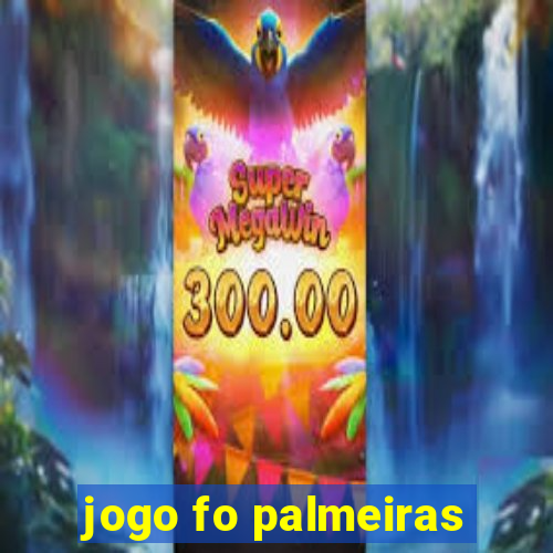 jogo fo palmeiras