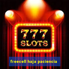 freecell haja paciencia