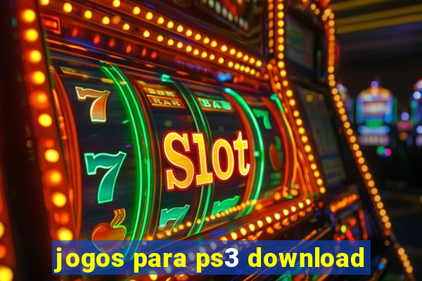 jogos para ps3 download