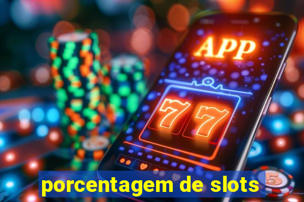 porcentagem de slots