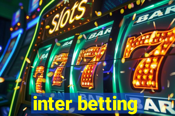 inter betting