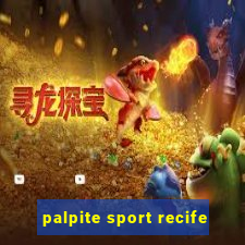 palpite sport recife