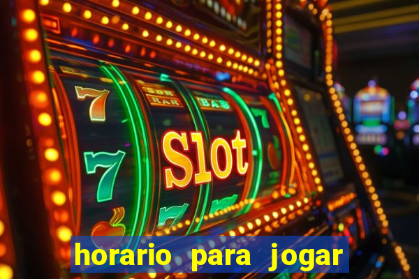 horario para jogar fortune rabbit