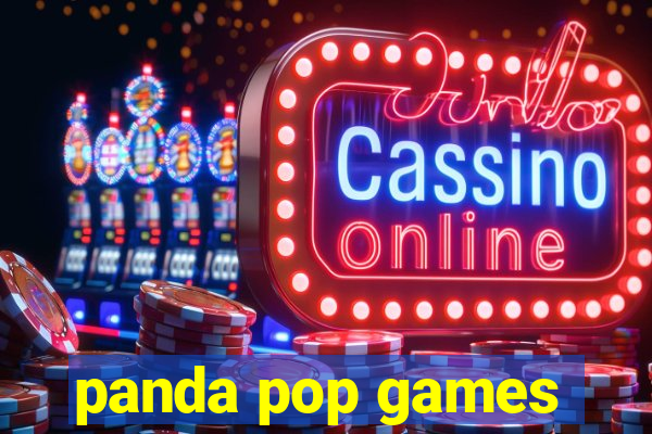 panda pop games