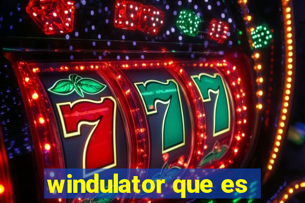 windulator que es