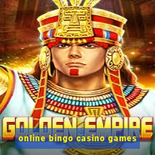 online bingo casino games