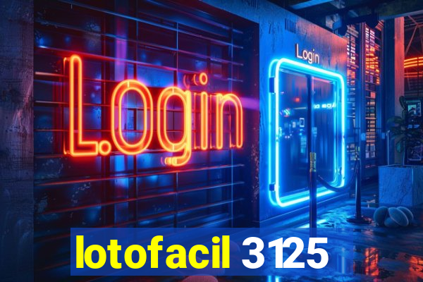 lotofacil 3125