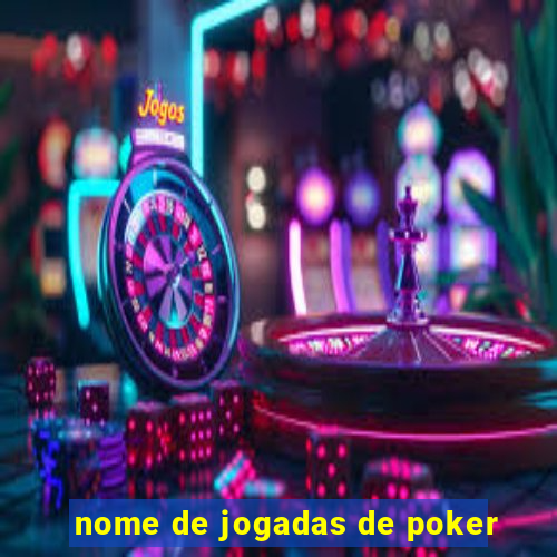 nome de jogadas de poker