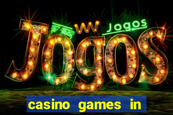 casino games in las vegas