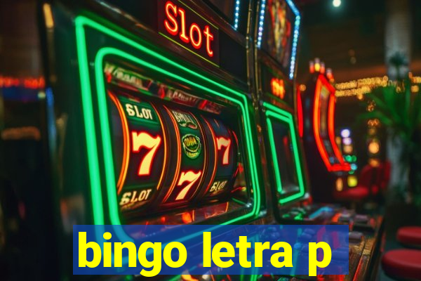 bingo letra p