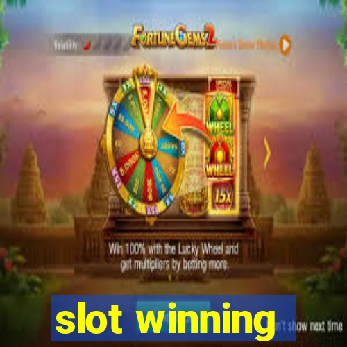 slot winning