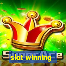 slot winning