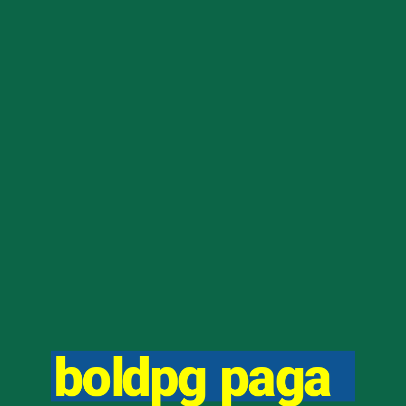 boldpg paga