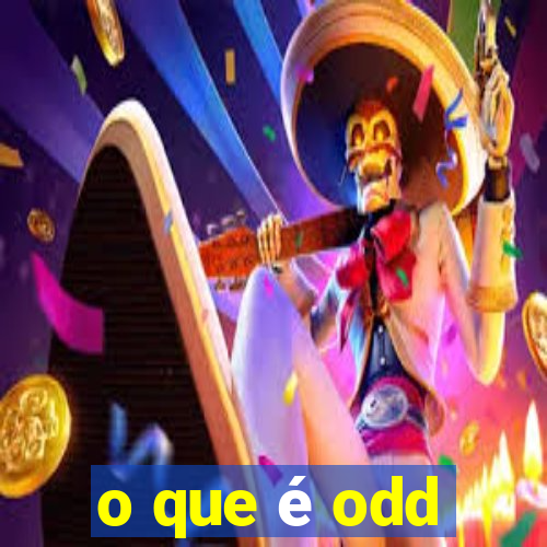 o que é odd