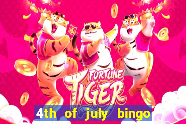 4th of july bingo cards printable free