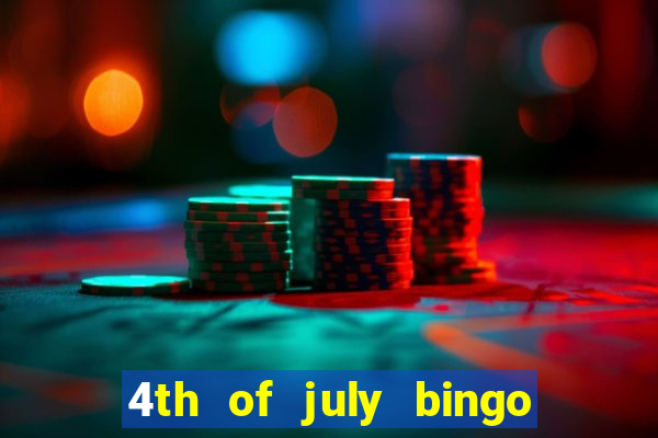 4th of july bingo cards printable free