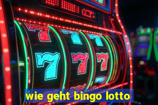 wie geht bingo lotto